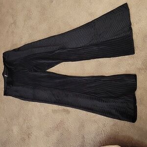 Free People Black Velour pants